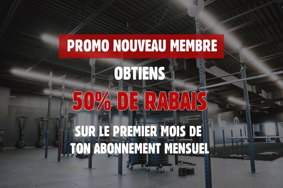 promo nouveau membre