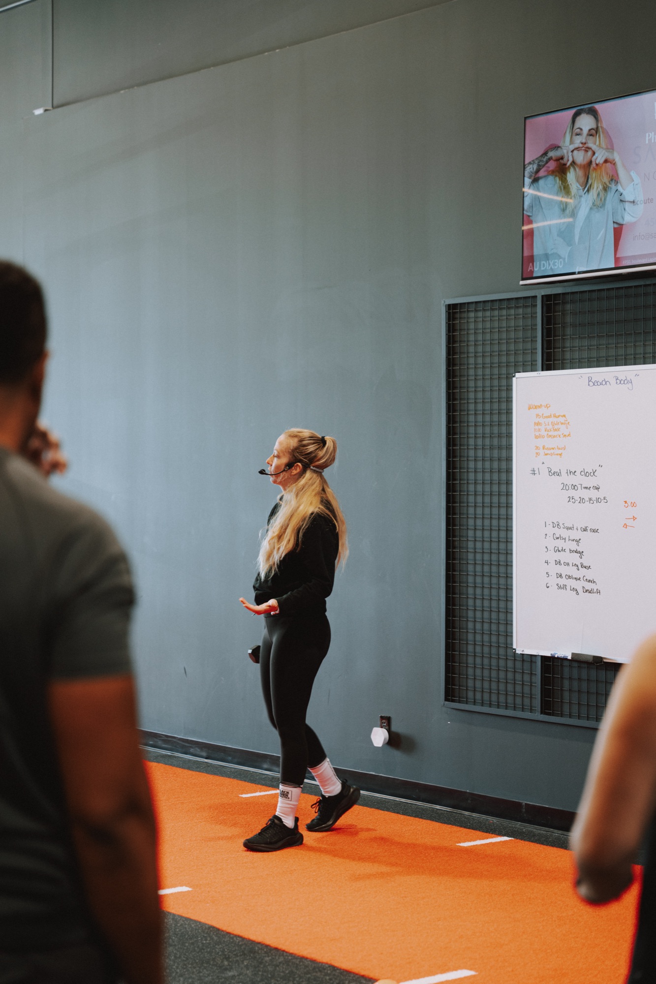 Coached session at Blackburn Athletics Brossard (DIX30)